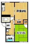 プレジール北久里浜の間取り画像