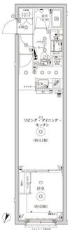 グローリオシェルト池袋Ⅱの間取り画像