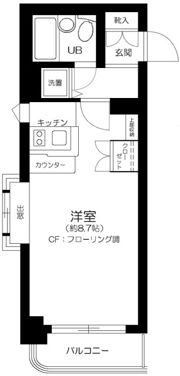 ワコーレ多摩川の間取り画像