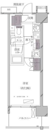 A－standard芝浦の間取り画像