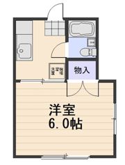 大供コーポの間取り画像