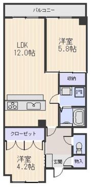 エクセレント旭川の間取り画像