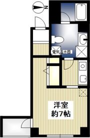 エンプレス上本町の間取り画像