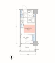 アーバネックス錦糸町Ⅱの間取り画像