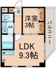 パークアベニュー東山の間取り画像