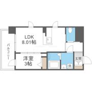 Live Flat塚本新北野の間取り画像