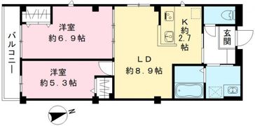 チェリッシュの間取り画像