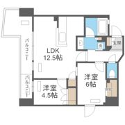 STANDZ四天王寺前夕陽丘の間取り画像