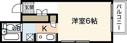 楠木サンバレーの間取り画像