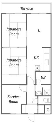 ユーコート西八王子の間取り画像