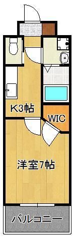 ギャラン竪町の間取り画像