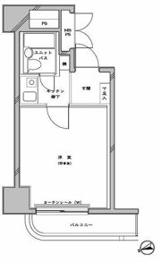 パシフィック池袋の間取り画像