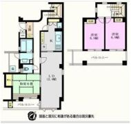 あさかヴィレッジ パティオ棟の間取り画像