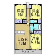 レジオン・ド・ヌールの間取り画像