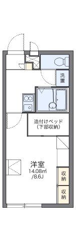 レオパレスTUSIMAの間取り画像