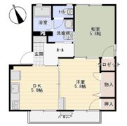 ボーネンAの間取り画像