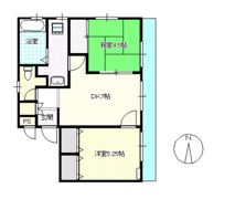 吉井マンションの間取り画像