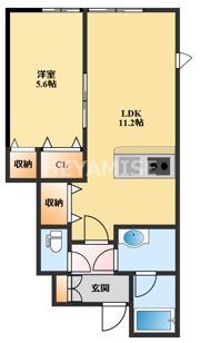 Harvestの間取り画像