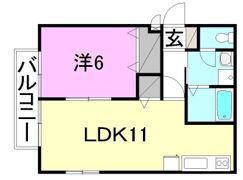 ディアハイム古三津の間取り画像