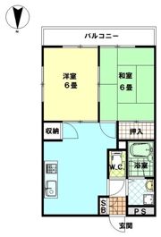 サンテラス司の間取り画像