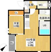 GRANDTIC西野並の間取り画像