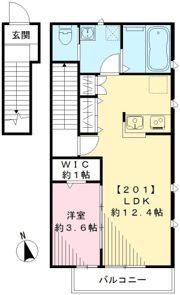 グラースの間取り画像