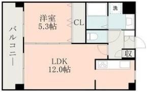 メグリオ水前寺の間取り画像