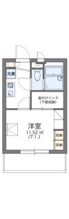 レオパレスリベールの間取り画像