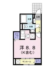 アライブ 国立の間取り画像
