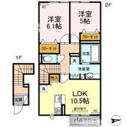 カトレアⅡの間取り画像