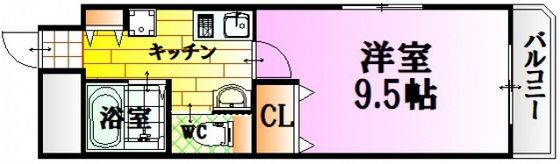 リベラーレ吉川の間取り画像