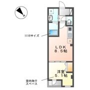 サウダージの間取り画像