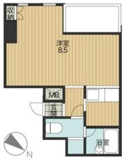T－net リンクスビルBの間取り画像