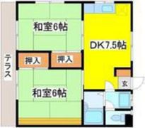 桧山コーポの間取り画像