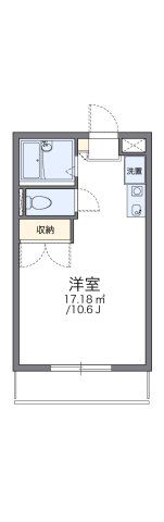 レオパレスウイング近藤の間取り画像