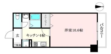 いよてつロフティ上一万の間取り画像