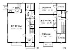 ドミール芦屋の間取り画像
