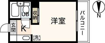 ベルパトリエ己斐中の間取り画像