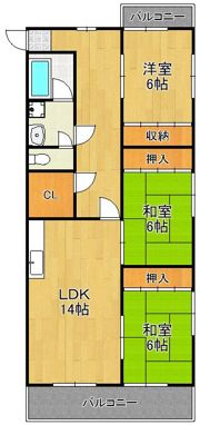 プリンセスル・パンIIの間取り画像