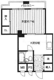 ブライトハウス赤門の間取り画像
