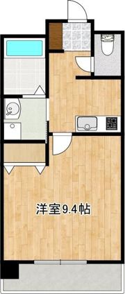 クロノス41新町IVの間取り画像