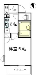 アヴァンツァーレ高輪の間取り画像