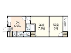 寺田ビル（庚午）の間取り画像
