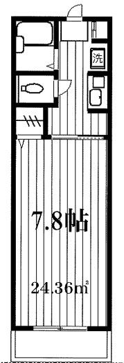SAアバントス浜田山の間取り画像
