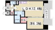 L・Isobe三宮の間取り画像