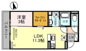 グラセフルⅢの間取り画像