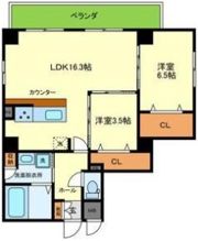 マーブルコート星田の間取り画像