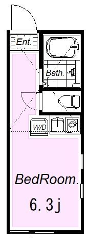 ユナイト根岸ジェームスワットの間取り画像