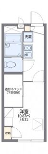 レオパレス豊Ⅲの間取り画像