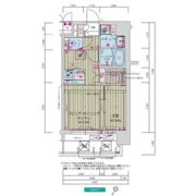 プレリス鶴見緑地グランガーデリアの間取り画像
